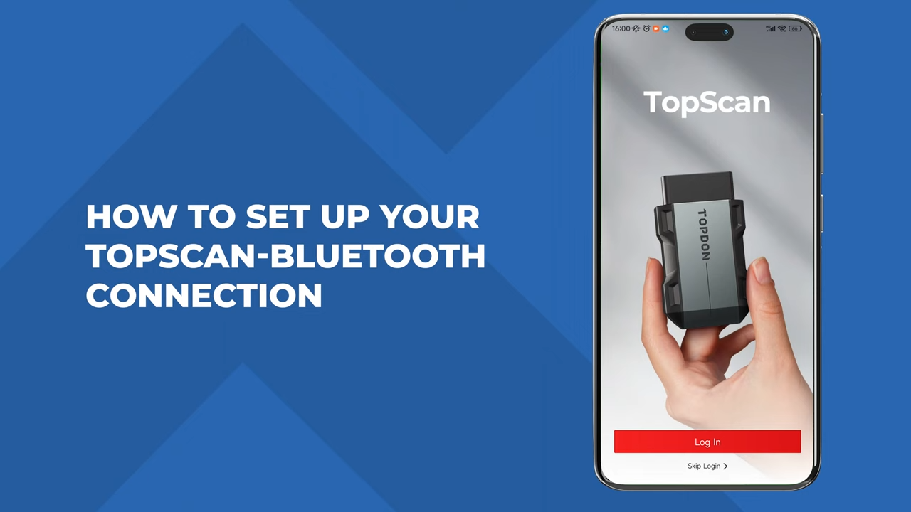 TopScan Android App Bluetooth Connection Tutorial